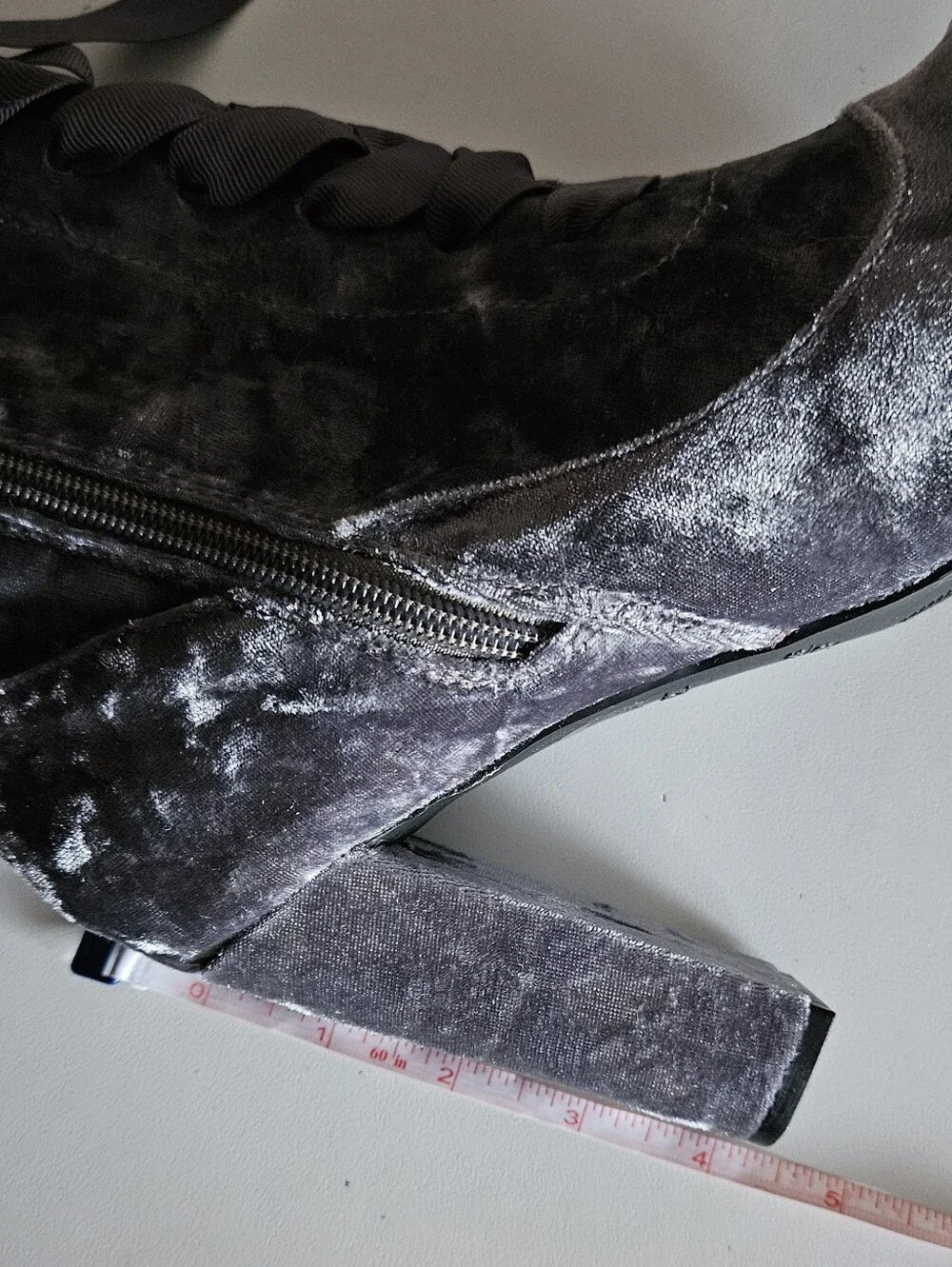 NWOT Bamboo Suede Ankle Boots